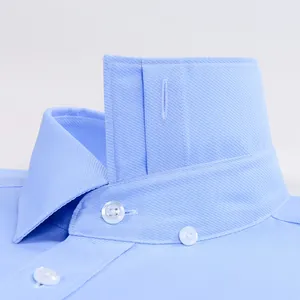 Men's 100% Cotton Short Sleeve Business Shirt Liquid Ammonia Non-Iron Wrinkle Resistant Regular Fit Formal Dress Shirt For Work Interview Professional Top