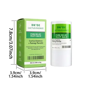Cactus essence poriënverlichtende balsemstick, hoogte 7,8 cm, gewicht 25 g, verzorging