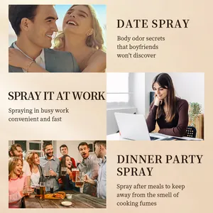 Profumo spray per il corpo senza alcool a lunga durata per appuntamenti e lavoro