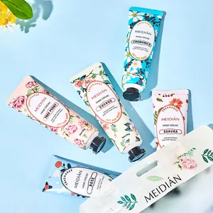 Floral fragrance hand cream set 5pcs moisturizing hand care with botanical extracts