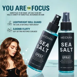 Spray capillaire Meidian 100ml au sel de mer pour des boucles durables et un volume léger