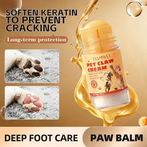 Nourishing pet paw balm stick for dogs and cats to repair dry and cracked paw pads
