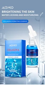 ADMD Collagen and Hyaluronic Acid facial essence liquid 30ml for hydrating skin care