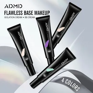 ADMD Color Correcting Isolation Cream Makeup Primer Moisturizing BB Cream Pore Invisible Long Lasting Brightening Concealer Base For Women