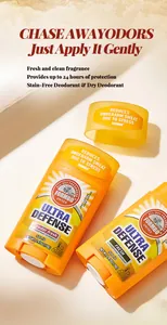 Makroansicht von FORMBO Ultra Defense Anti-Transpirant-Deosticks mit 24-Stunden-Schutz