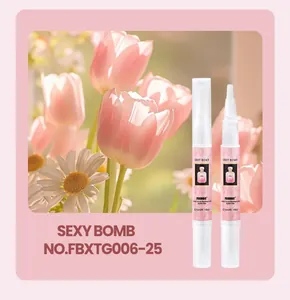 FORMBO Sexy Bomb portable fragrance scent pen with floral background