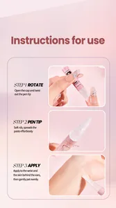 Detailed instructions for using the FORMBO portable perfume pen in three easy steps.