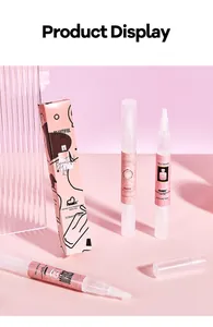 Professional detail view of FORMBO portable solid fragrance pens and pink box packaging