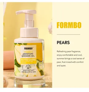 Detailansicht von FORMBO Vitamin C Feuchtigkeits-Duschgel mit frischem Birnenduft