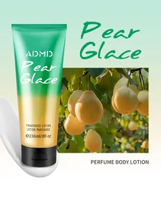 Lozione per il corpo profumata ADMD Pear Glace con texture cremosa idratante