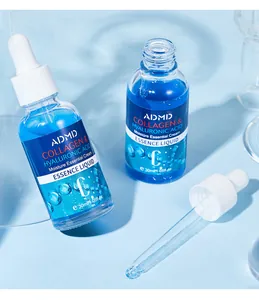 Detail of AIDMD collagen and hyaluronic acid moisture essence liquid with pipette
