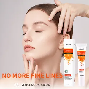 Vitamin C eye cream for moisturizing and reducing fine lines, 20g tube with box