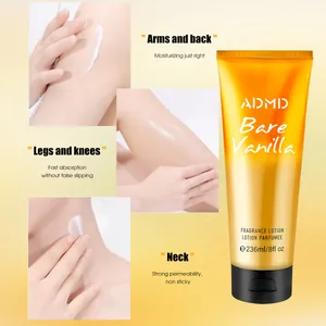 Lozione corpo ADMD Bare Vanilla idratante per nutrizione e idratazione profonda della pelle