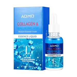 ADMD Collagen and Hyaluronic Acid Moisturizing Facial Essence Liquid with Dropper 30ml