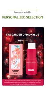 Close-up of FORMBO solid perfume balm in The Garden of Dionysus scent