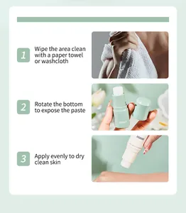 Step-by-step application guide for FORMBO solid perfume balm stick for skin