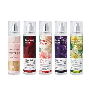 Fünf verschiedene 150 ml lang anhaltende Sweet Love Körperdüfte für Damen im Set