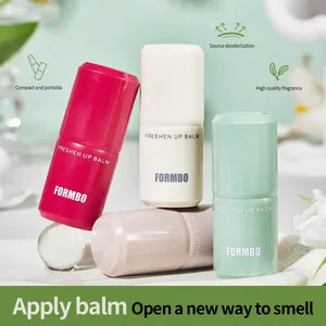 FORMBO long-lasting solid perfume balm sticks in multiple colors for portable use