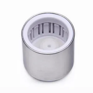 Bouchon de vin sous vide en acier inoxydable de type presse pour bouteilles de champagne
