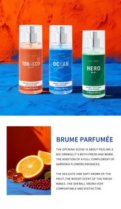 Set spray corpo uomo a lunga durata con note fresche di agrumi e legno