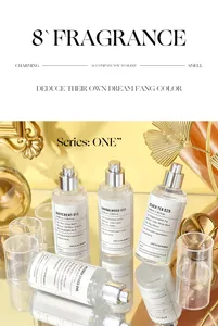 88ml wood-scented unisex perfume set including Sandalwood 033 and Black Tea 029.