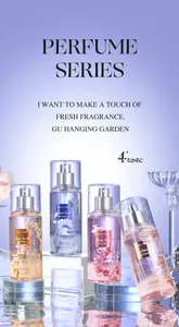 Four scents of VENTI SWEET women's body mist long lasting fragrance series detail