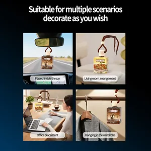 Désodorisant suspendu FORMBO pour voiture, salon, bureau et armoire, multi-usage.