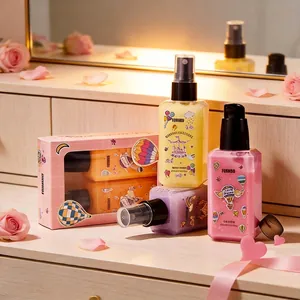 FORMBO Perfumed Skin Care Fragrance Body Spray And Moisturizing Lotion Gift For Women Long Lasting Fruit Scent Portable Travel