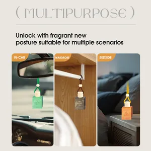 FORMBO car perfume aromatherapy pendants suitable for car, wardrobe, and bedside use