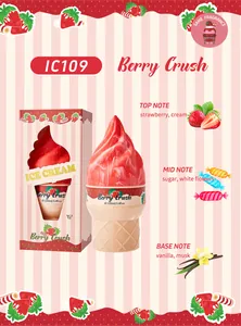 Descrizione dettagliata delle note per il profumo Berry Crush a forma di gelato, 100ml