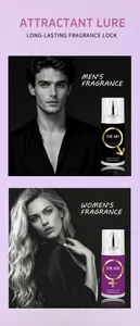 Long-lasting fragrance body mist set for him and her in 88ml spray bottles