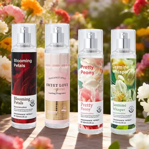 Women Perfume Body Mist Spray For Women Long Lasting Floral Fragrance Scented Body Spray Romantic Fresh Jasmine Lavender Rose
