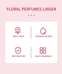 Blumiges Körperspray-Eigenschaften mit Hautpflege und mehreren Duftoptionen