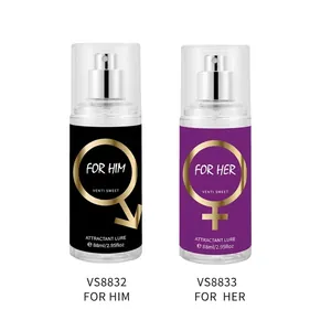 Long-lasting body mist fragrance set for men and women, twin 88ml spray bottles