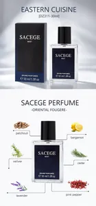 Profumo Sacege Oriental Fougere con note di patchouli, bergamotto e cedro