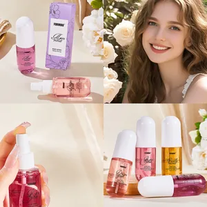FORMBO alcohol-free fragrance body spray set for women featuring various floral scents