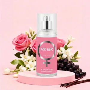 Elegant and fragrant alcohol-free body spray for women featuring floral and fruity notes