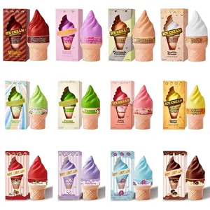 Set di profumi da donna a forma di gelato con fragranze fruttate a lunga durata, 100 ml