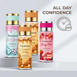 Set mit vier Gourmet-Duftsprays inklusive Sweet Sundae und Berry Bliss Düften