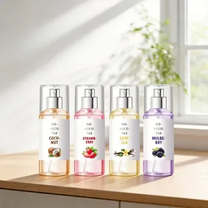 Acqua Profumata per il Corpo Donna a Lunga Durata Note Floreali Fruttate Fragola Cocco Vaniglia Gelso Spray Rinfrescante da Viaggio