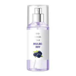Spray corpo profumato alla mora per donne con una fragranza fruttata a lunga durata