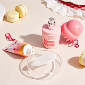 Süßes Parfüm- und Handcreme-Set im Eiscreme-Thema in rosa Cupcake-Flakon