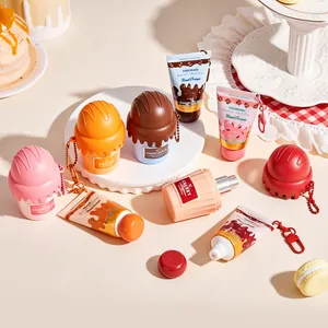 Langanhaltendes Damenparfüm und Handcreme-Set in Form von Eis und Cupcakes