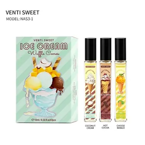 Σετ δώρου ουδέτερο άρωμα με θέμα παγωτό 3x10ml σπρέι σώματος μακράς διαρκείας