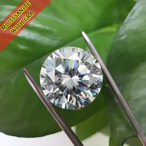 Rond Briljant Geslepen Moissaniet Losse Edelsteen D Kleur VVS1 Harten en Pijlen Met GRA voor Sieraden Maken Ketting Ring Inlay