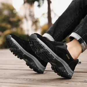 Zapatos impermeables de exterior para hombre con suela gruesa antideslizante de trabajo