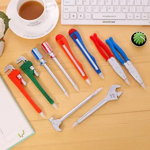 Stylos à bille créatifs en forme d'outils comprenant pinces, marteaux et clés