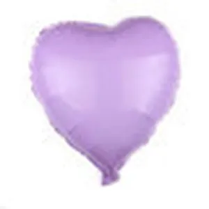 Globo romántico de corazón lavanda para decoraciones de fiesta de Año Nuevo 2026