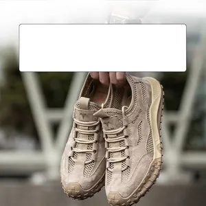 Chaussures de sécurité respirantes pour hommes avec semelles anti-perforation et choc