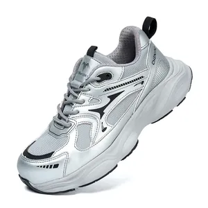 Zapatos de seguridad plateados transpirables con aislamiento de 10KV y puntera